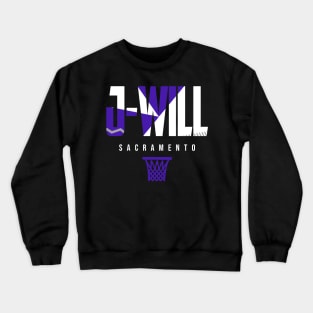 Williams Sacramento Basketball Warmup Crewneck Sweatshirt